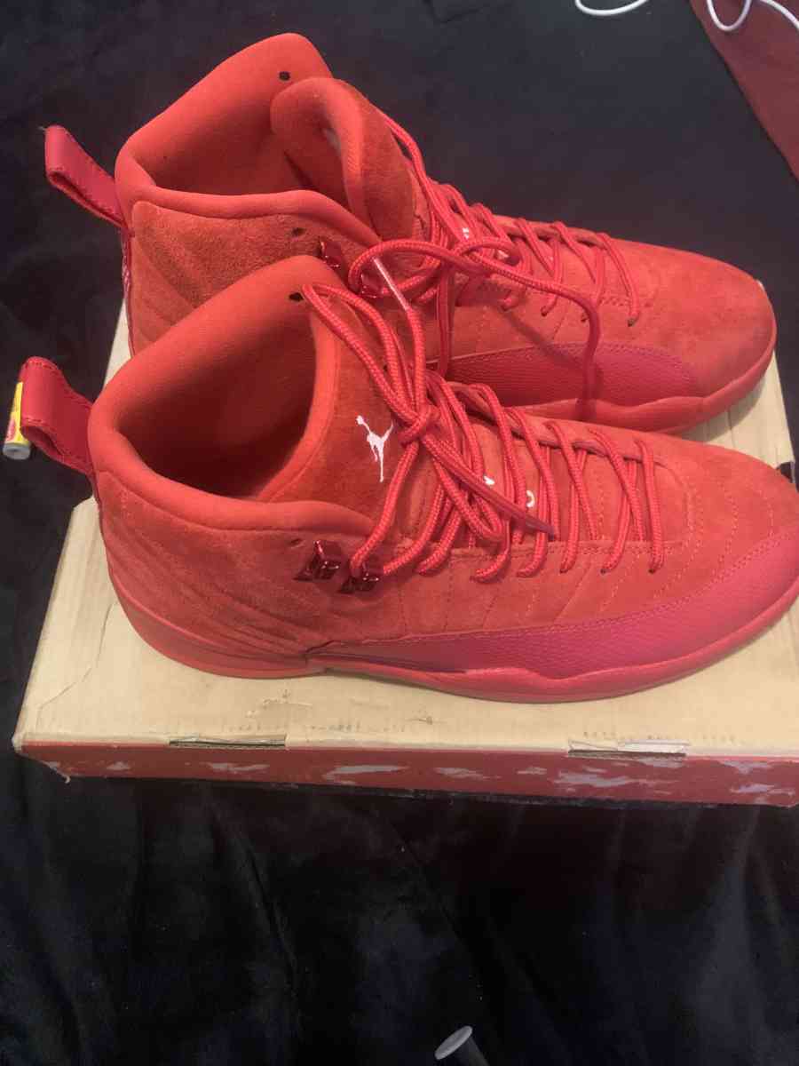 Jordan 12 Red Suede 2018
