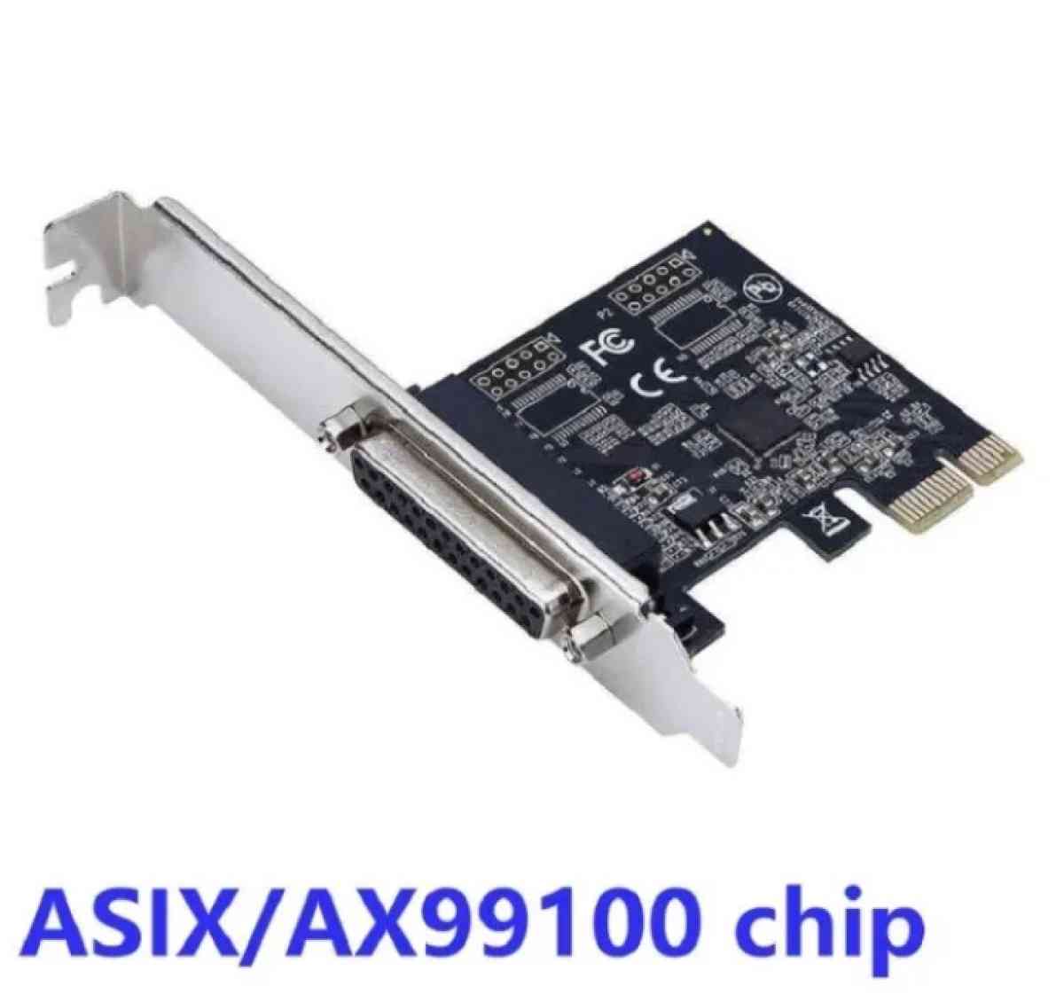 PCI Express Expansion RS232 DB9 Serial Ports DB25 Parallel L