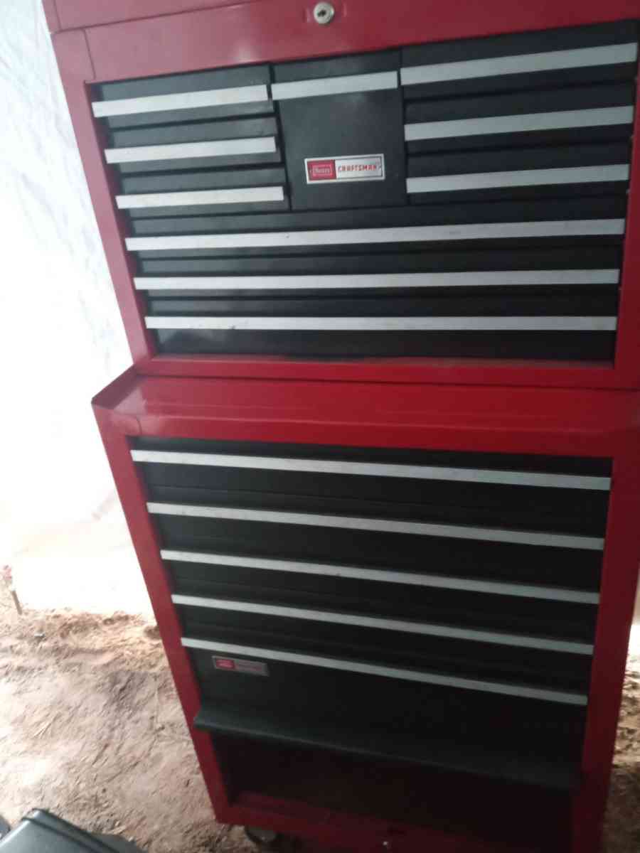 craftsman 25 drawer stand up tool box