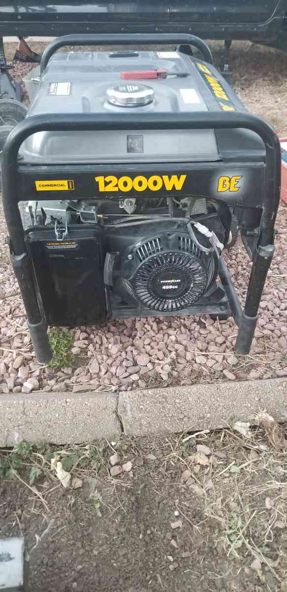 BE Powerease 12000 watt commercial generator