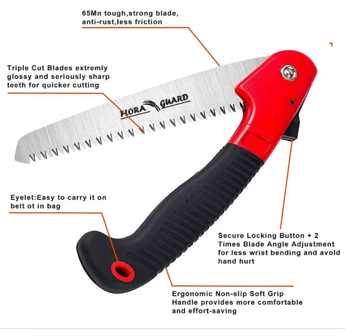 FLORA GUARD Folding Hand Saw