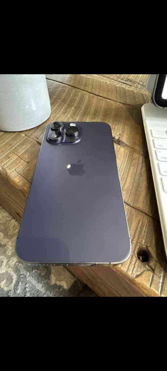 I phone 14 pro max unlocked deep purple