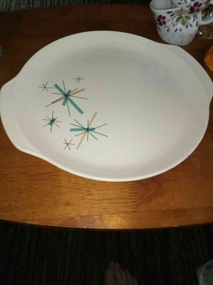 Salem China NORTHSTAR LARGE handled platter