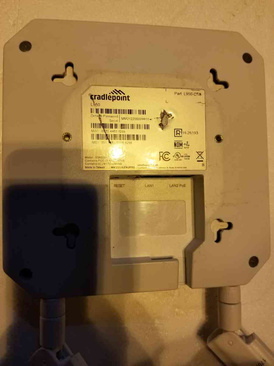 Cradlepoint Wireless Router