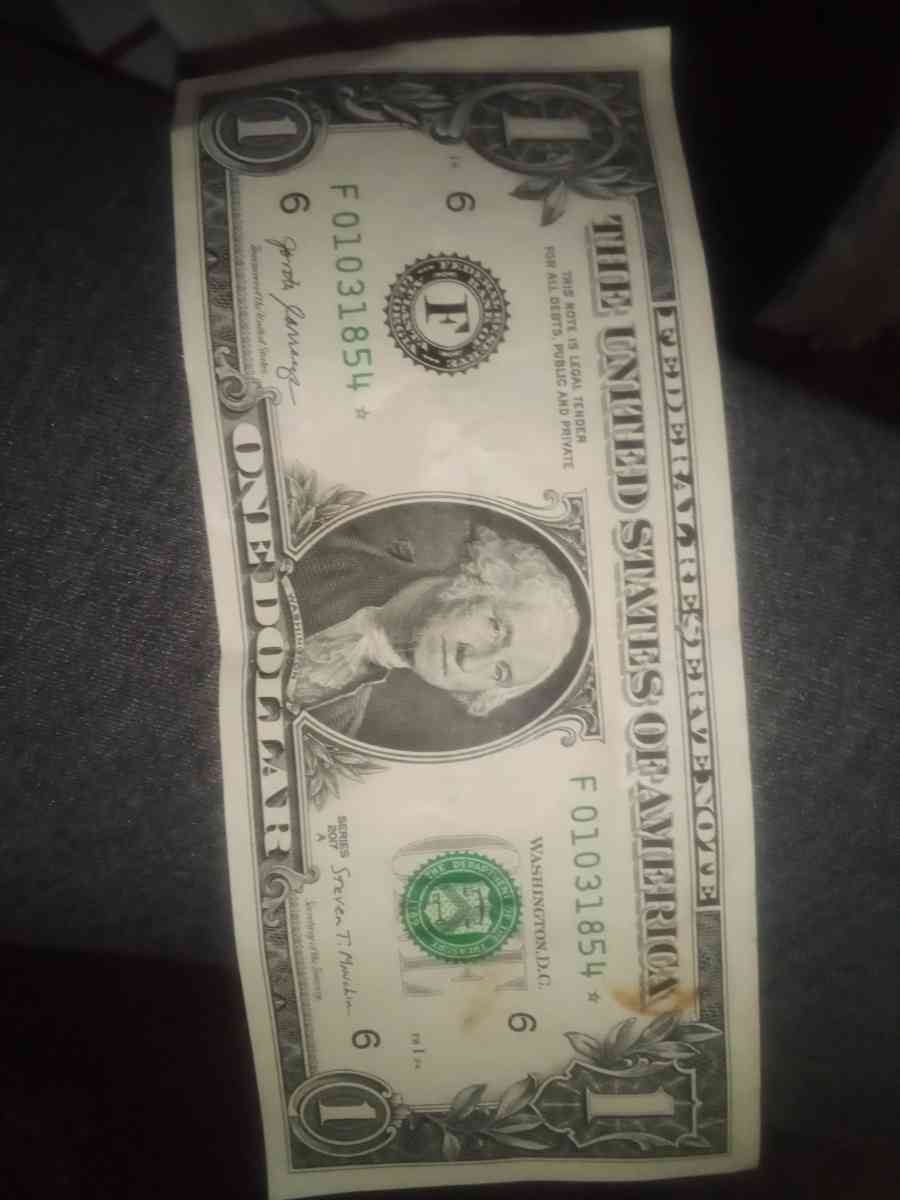 star note on a us dollar