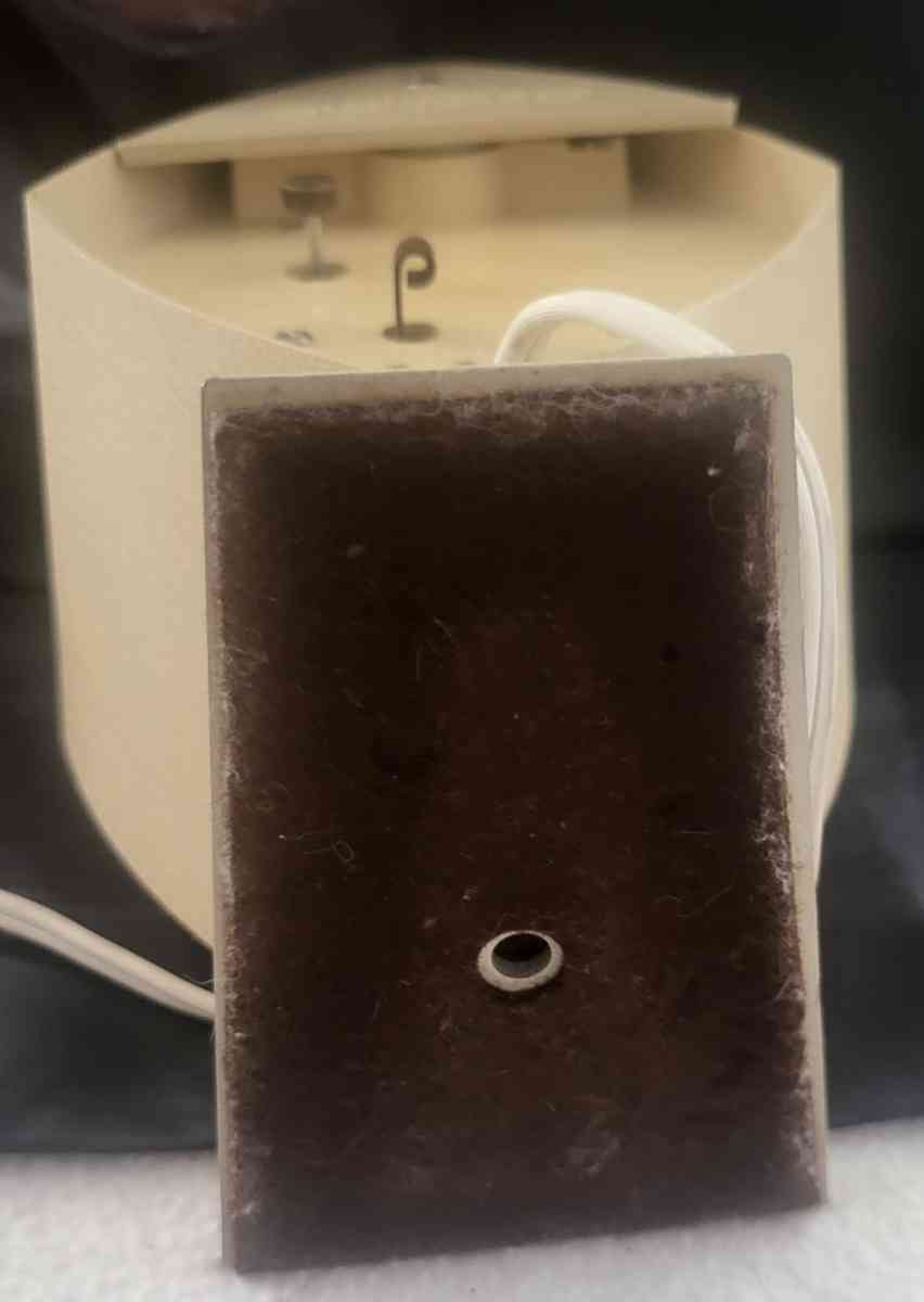 Vintage Brown and Bigelow Projection  Clock plus Bulbs