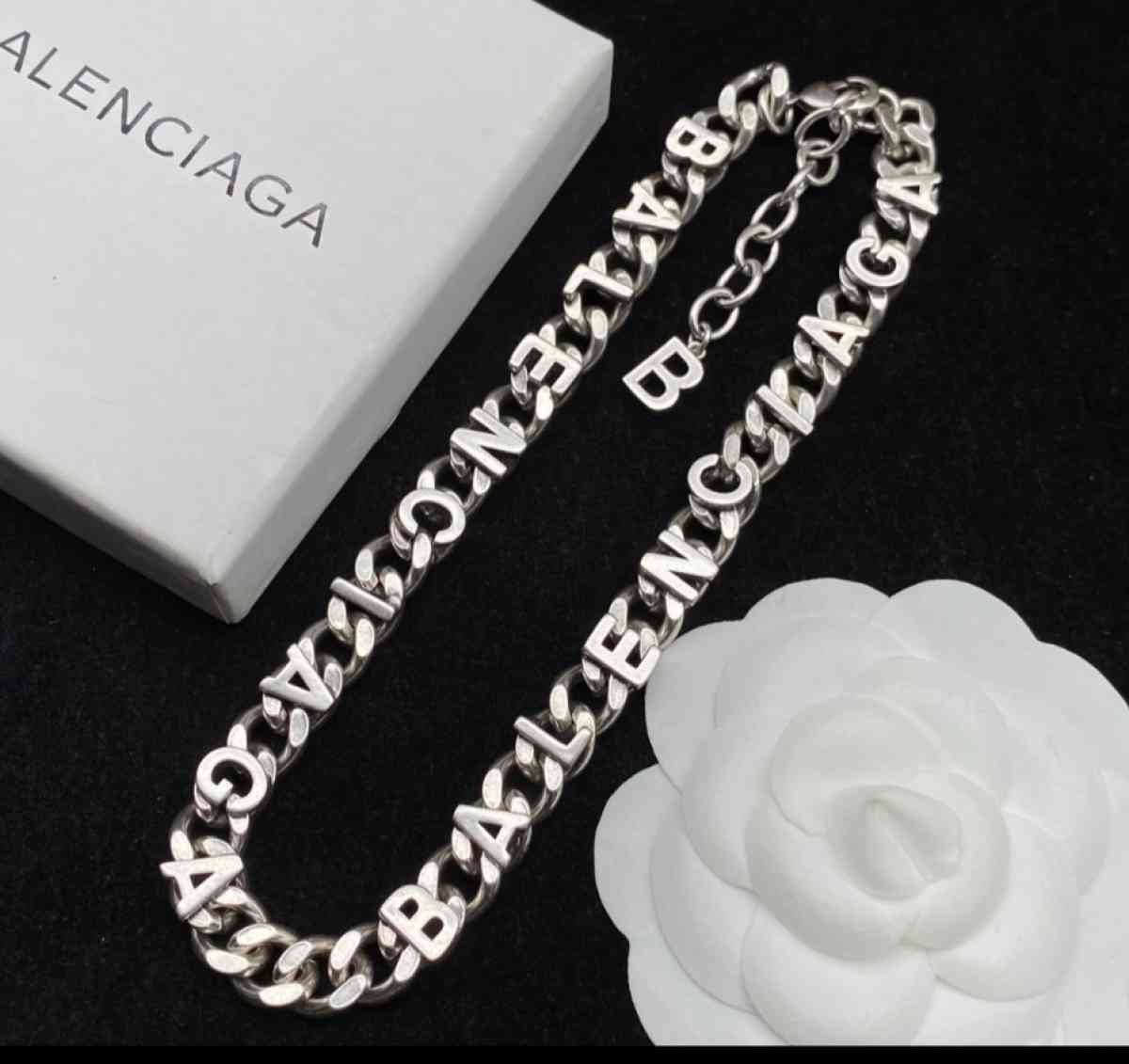 silver Balenciaga set