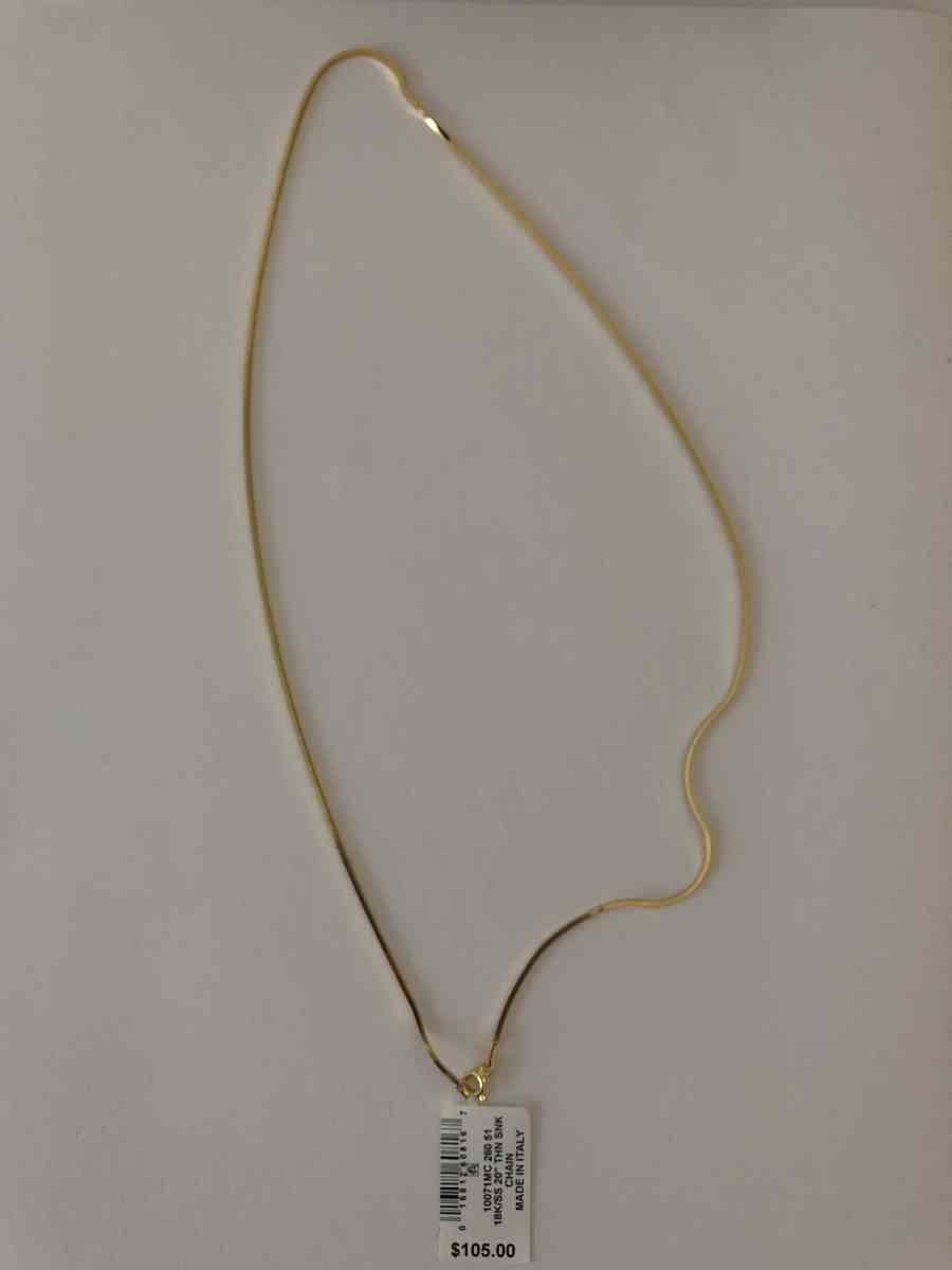 Sterling silver necklace