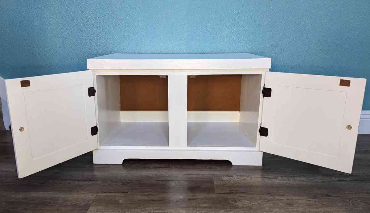 Small White Cabinet