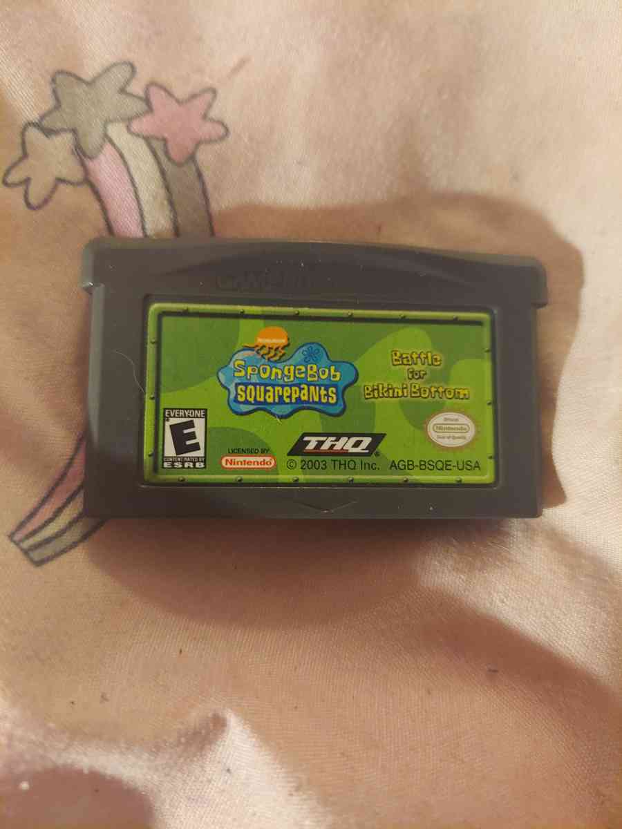 Gameboy Advance games