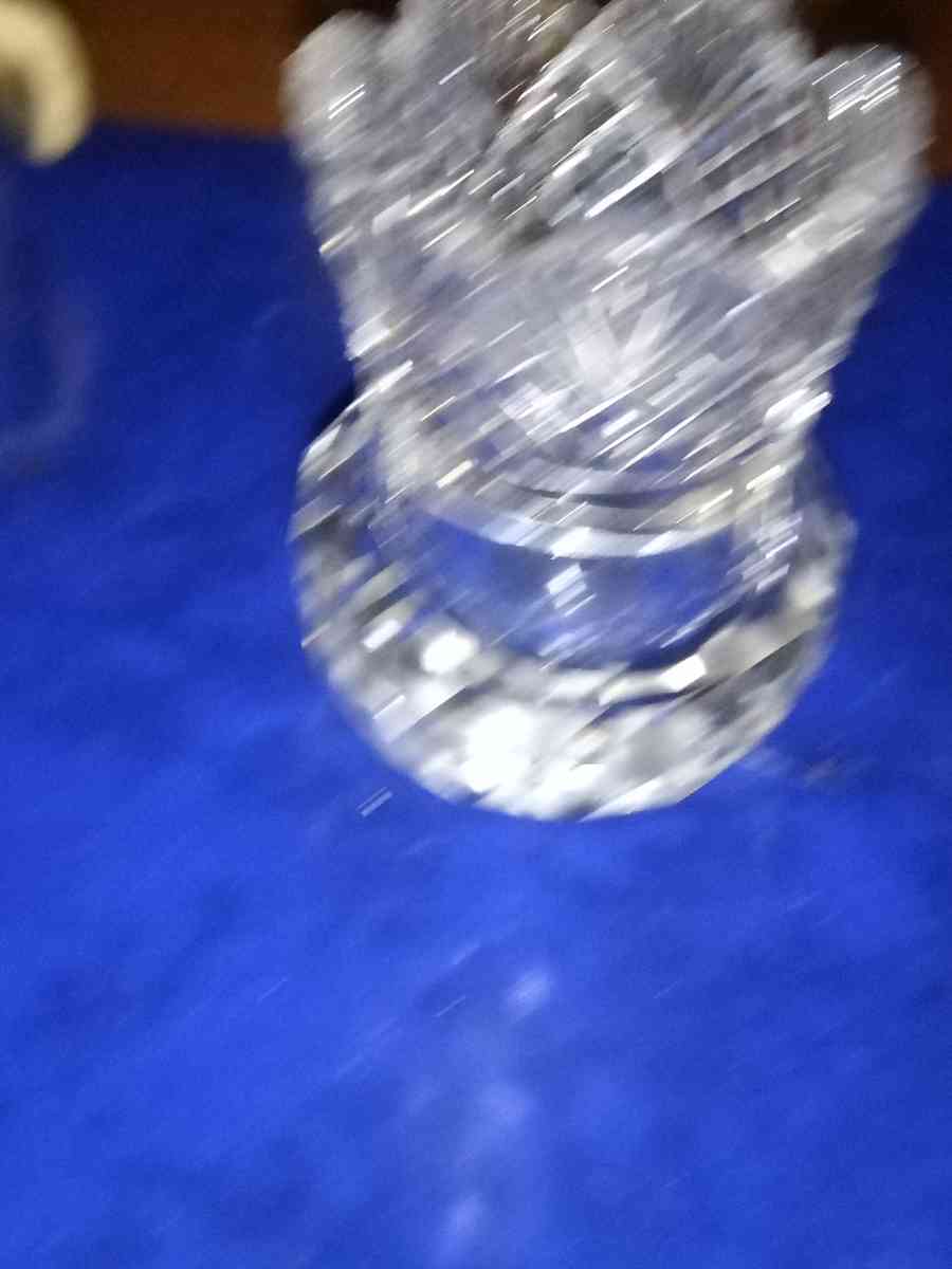 vintage Cut Glass Toothpick