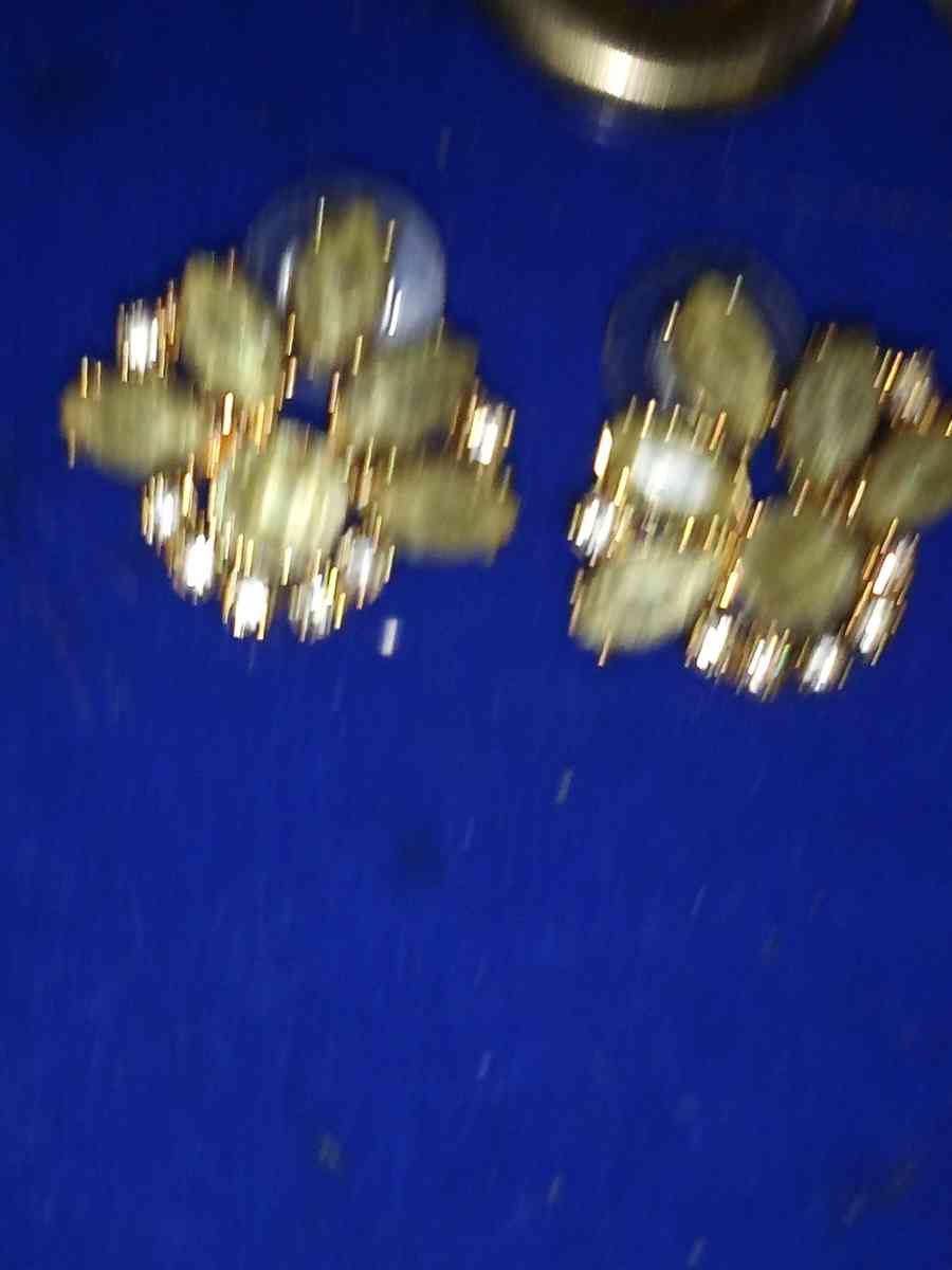 4 pairs Vintage pierced earrings