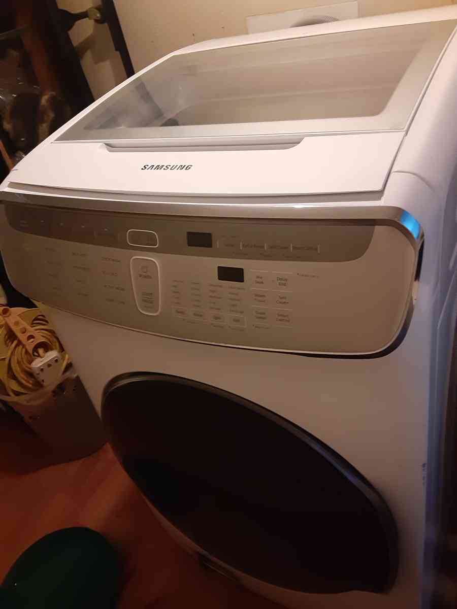 washer Samsung Flex top loader an front loader