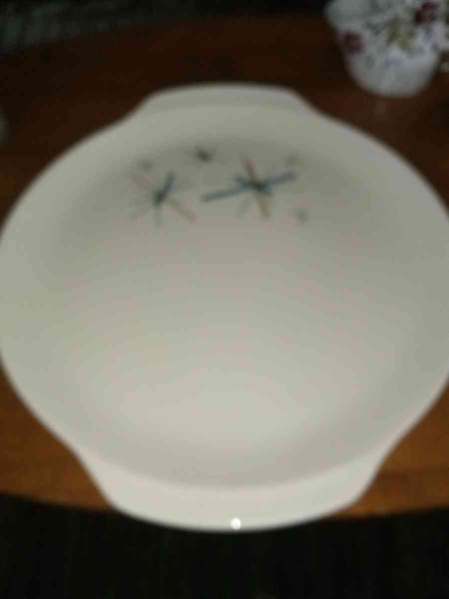 Salem China NORTHSTAR LARGE handled platter