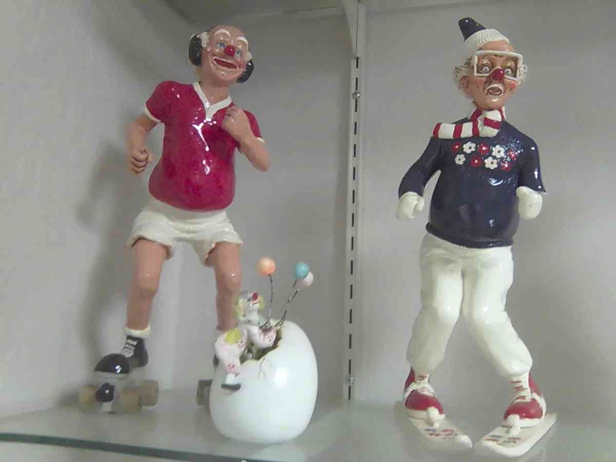 JUST FOR LAUGHS PORCELAIN FIGURINES