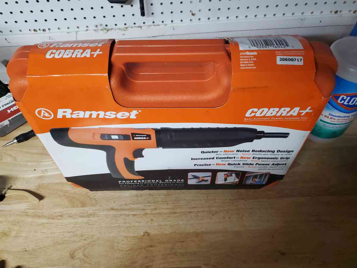 RAMSET COBRA PLUS 27 CALLIBER POWDER NAIL GUN