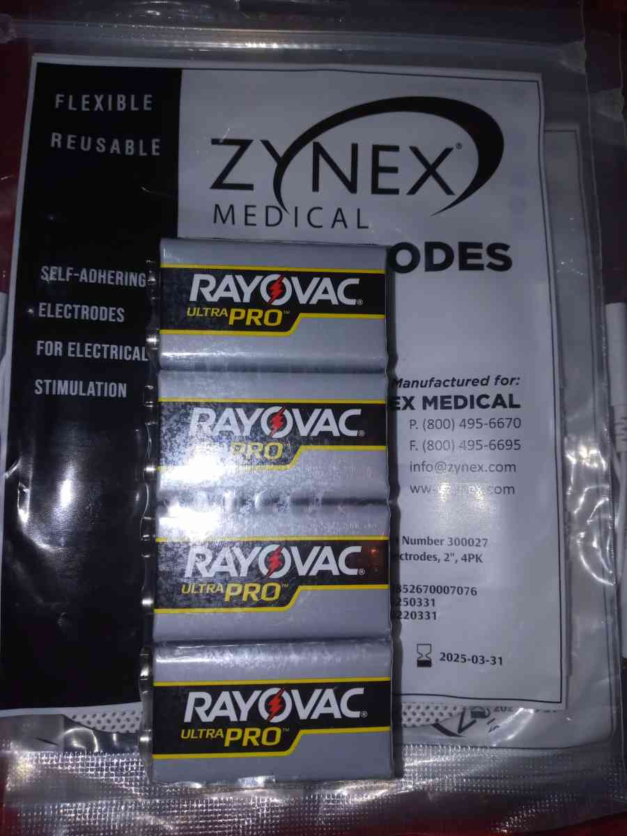 zyneth eledrodes and batteries