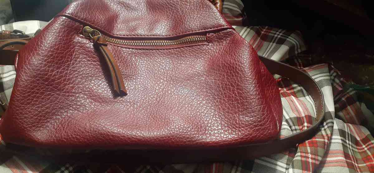 stylish multitextured bag