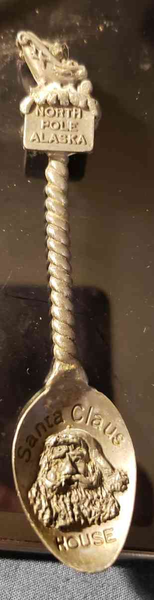 Santa spoon decoration