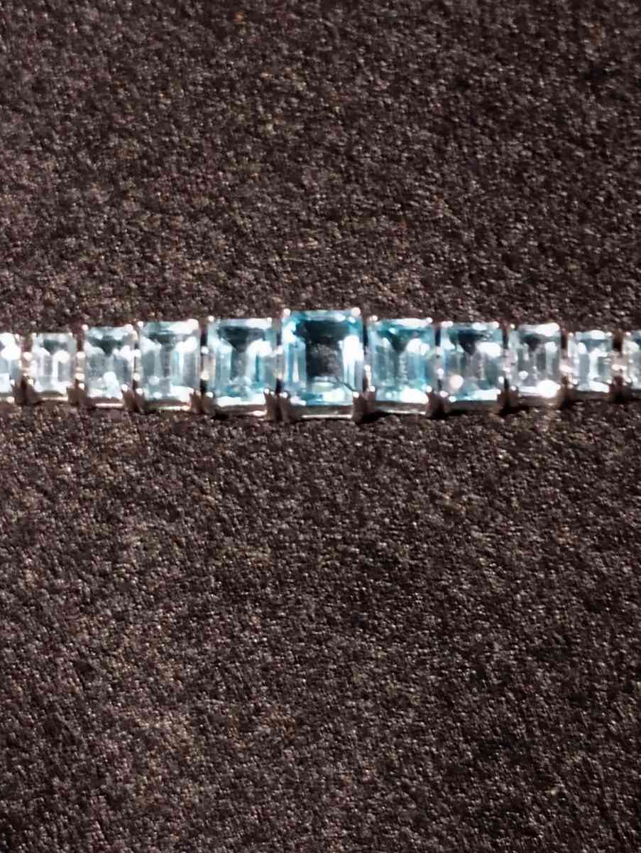 Blue Topaz Bracelet
