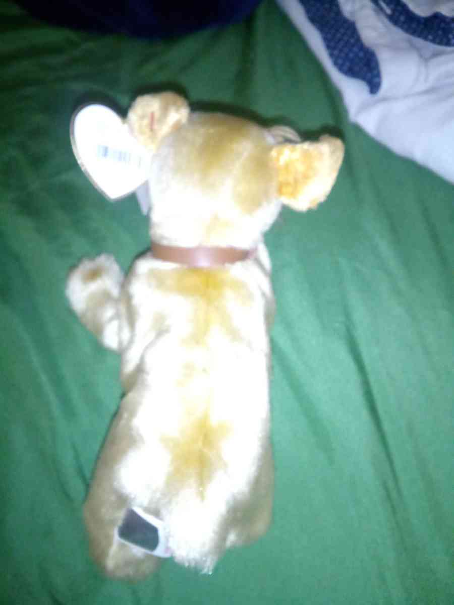 2002 Ty beanie babies 10 yrs Schnitzel mint selling collecti