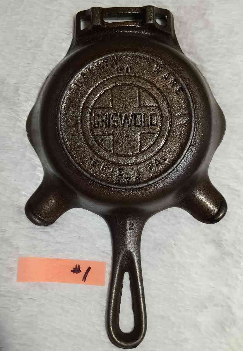 Griswold Ashtray sample Skillet