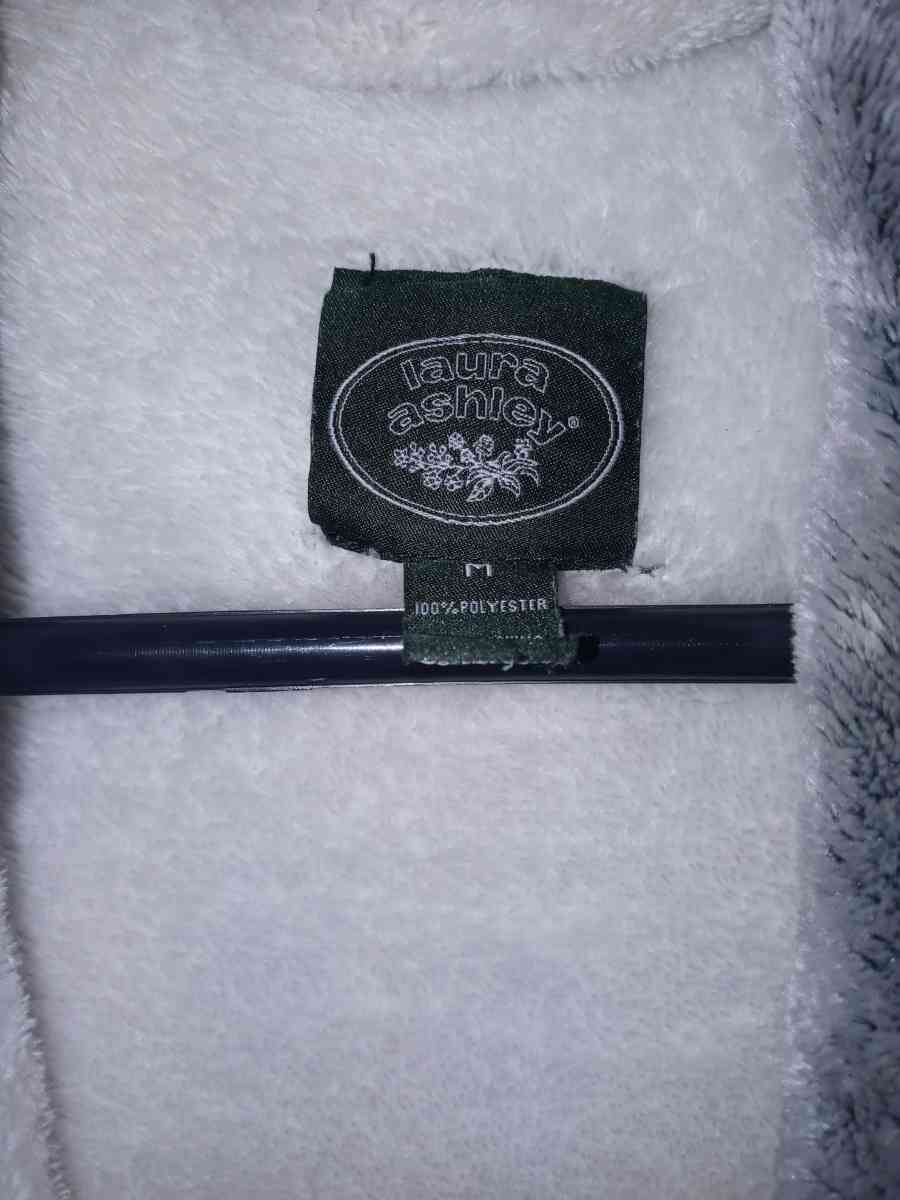 small medium robes white is Laura Ashley Greene is concierge