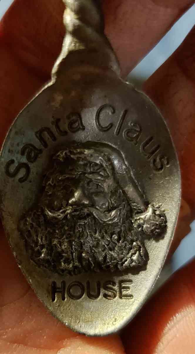 Santa spoon decoration