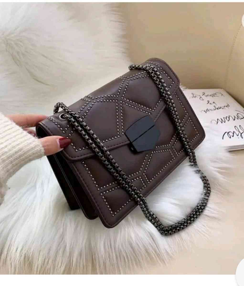 Lady chain PU leather handshoulder bags