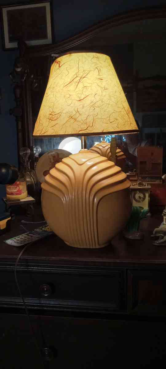 vintage art deco lamp