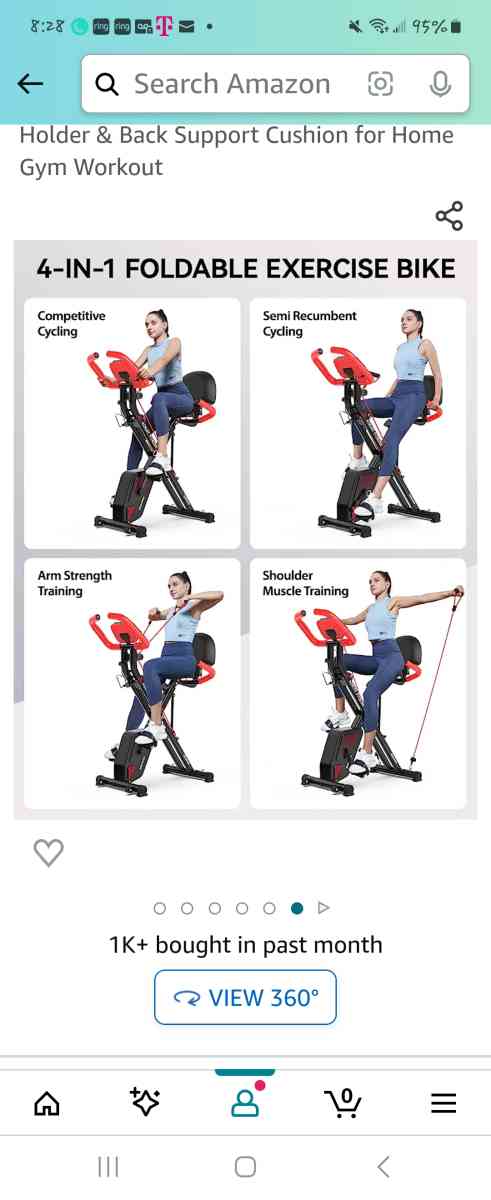 Foldable Stationary Bike