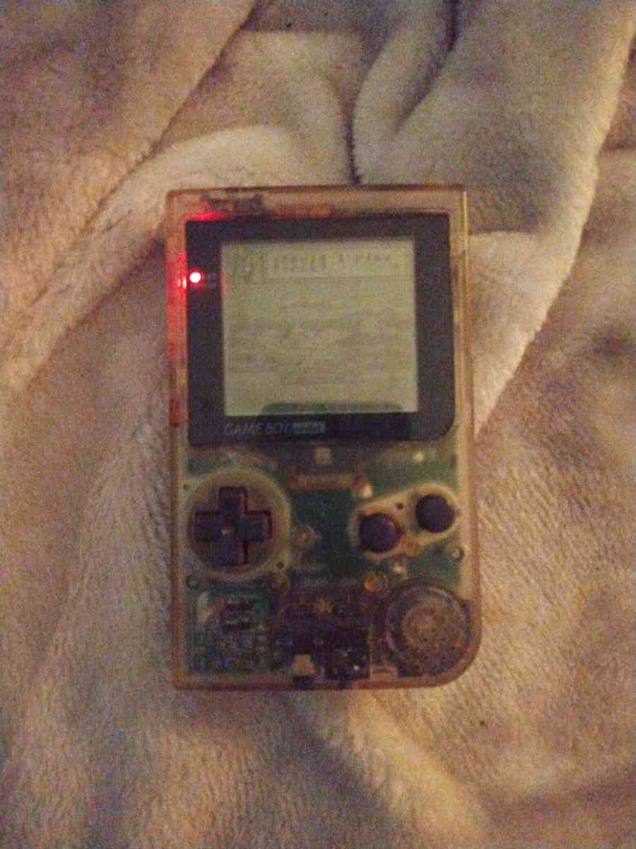 Gameboy pocket and high stakes game