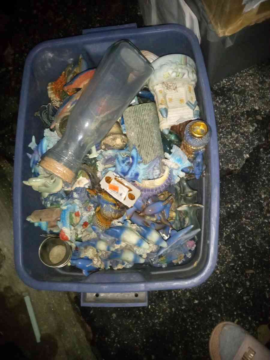 decorations ceramic dolphins