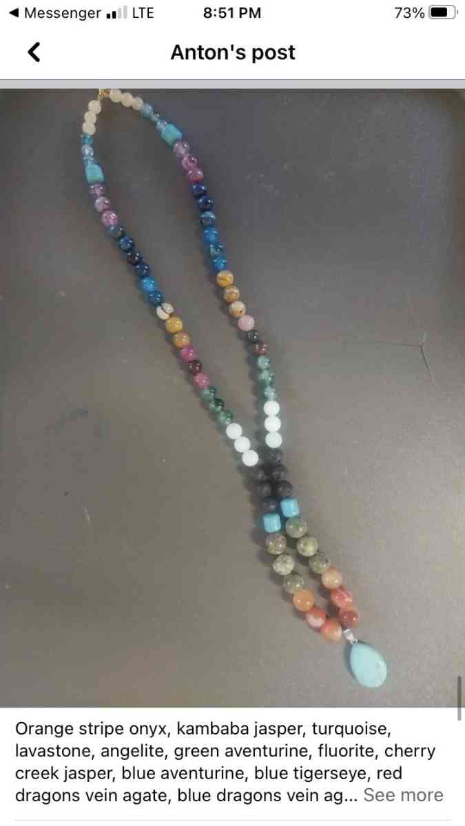 Chakra necklace