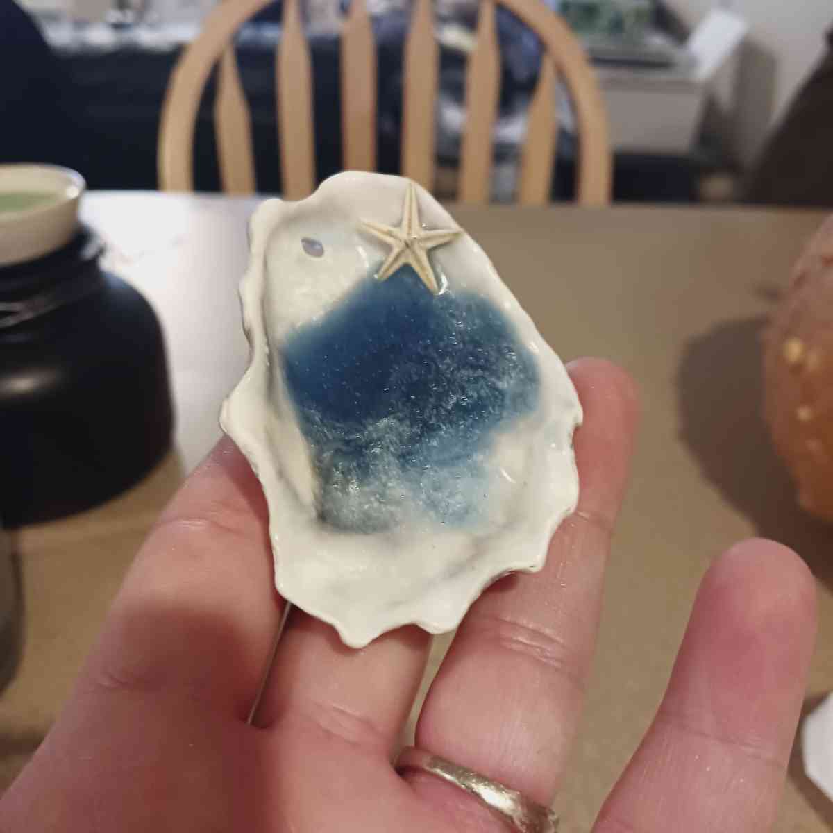 epoxy shells and custom made designs and ornaments