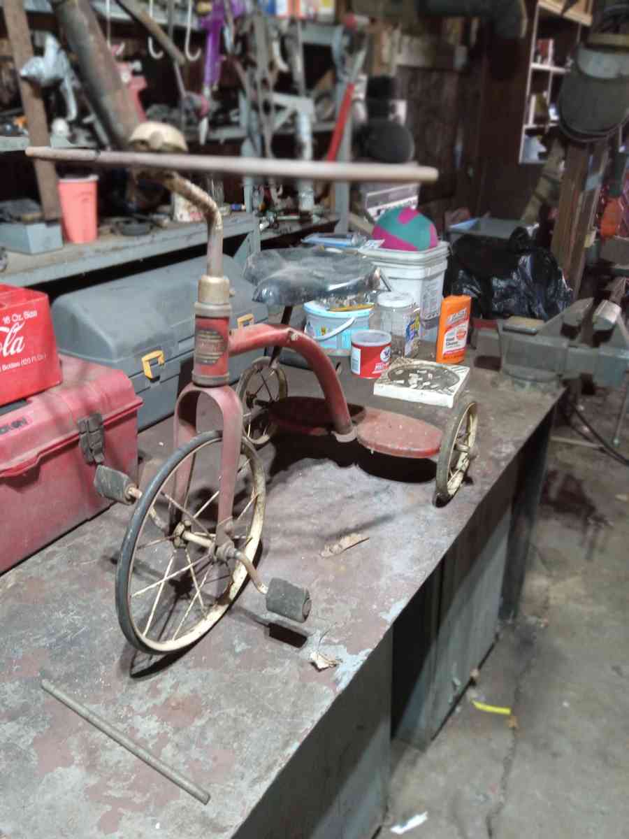 antique tricycle