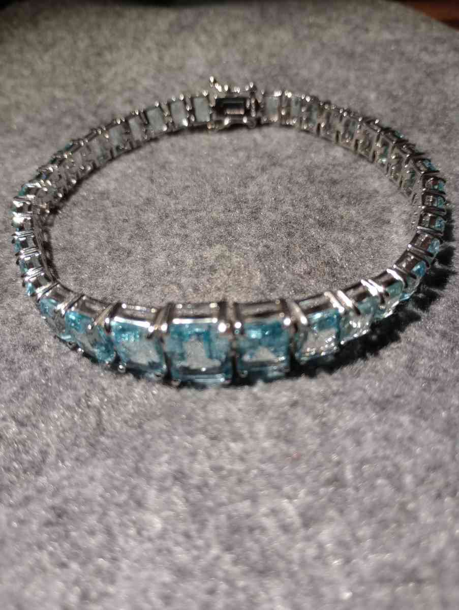 Blue Topaz Bracelet