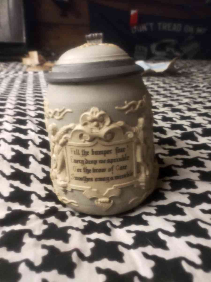 villeroy Boch Mettlcah stein Germany 1370 half liter beer dr