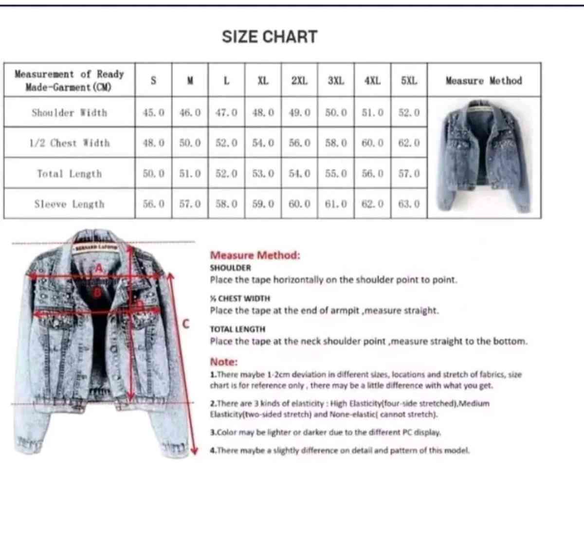 Womens pearl denim jacket