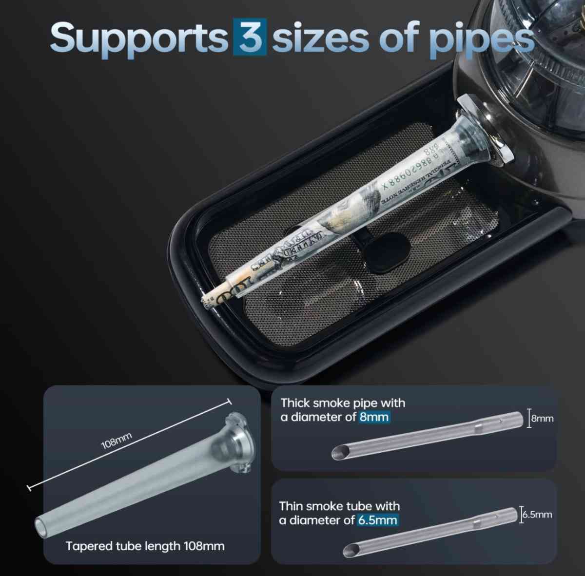 Electric Cigarette Rolling Machine Portable Tobacco Injector