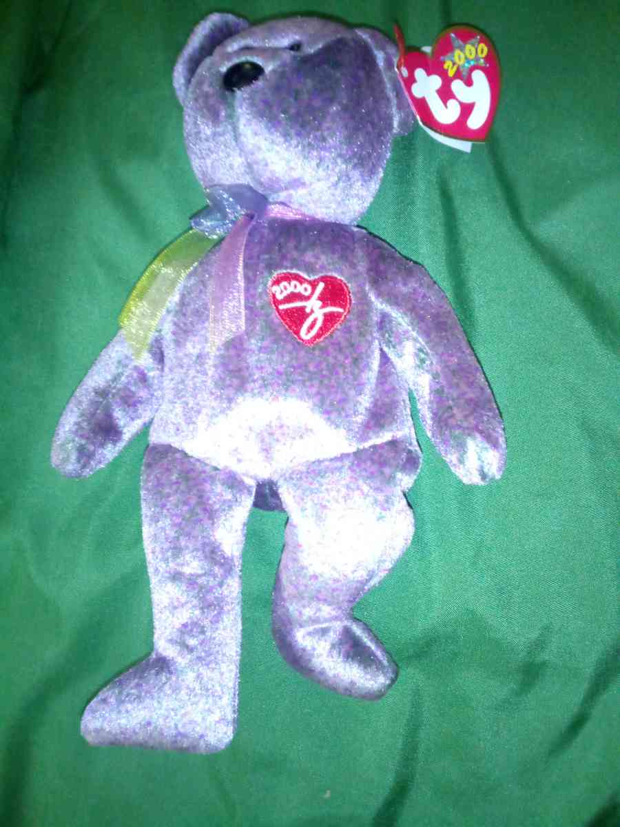 2000 Ty beanie babies signature bear very nice