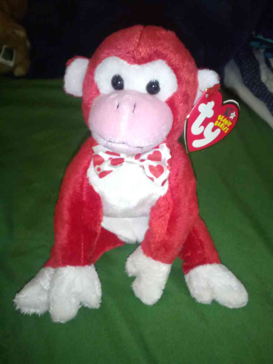 2003 Ty beanie babies 10 yrs valentine mint selling collecti
