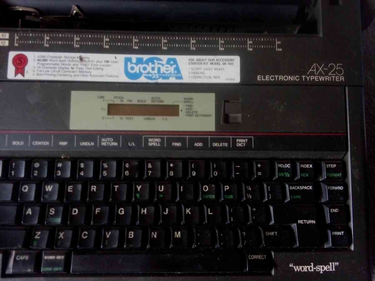 Brother Typewriter