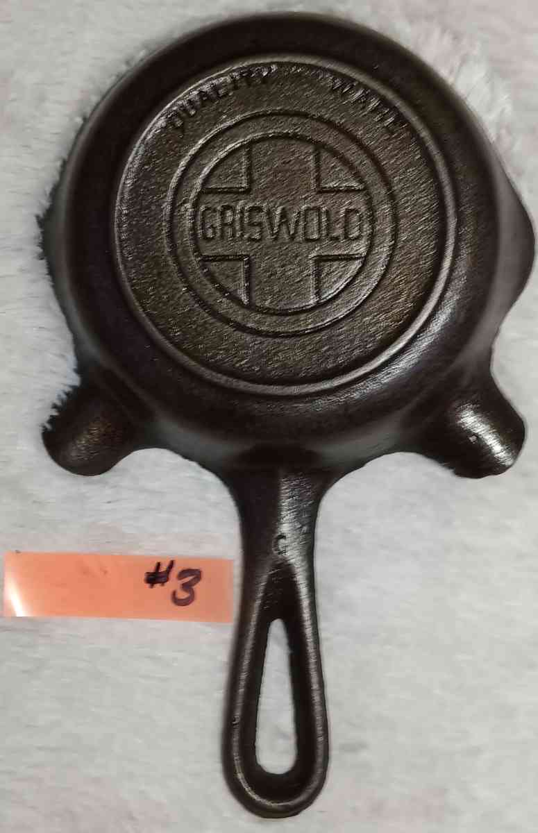 Griswold Ashtray sample Skillet