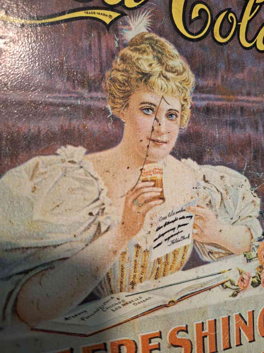 Vintage Drink CocaCola Refreshing Delicious Advertising