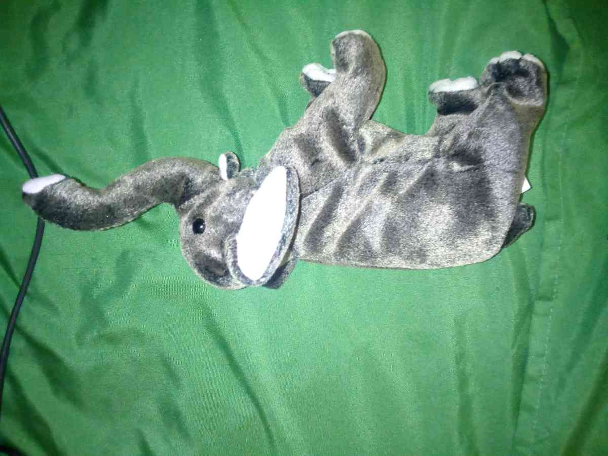 2000 Ty beanie babies trumpet elephant mint selling collec