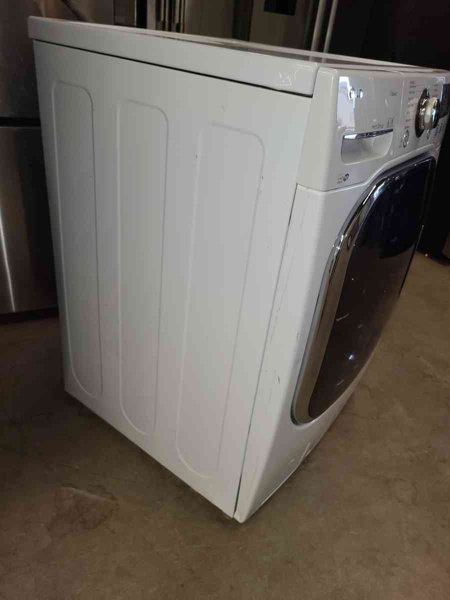 White LG Front Load Washer