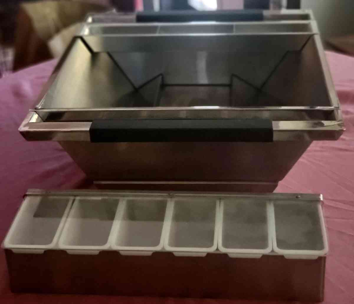 Barware Heavy Duty Beverage Server  Garnish Center