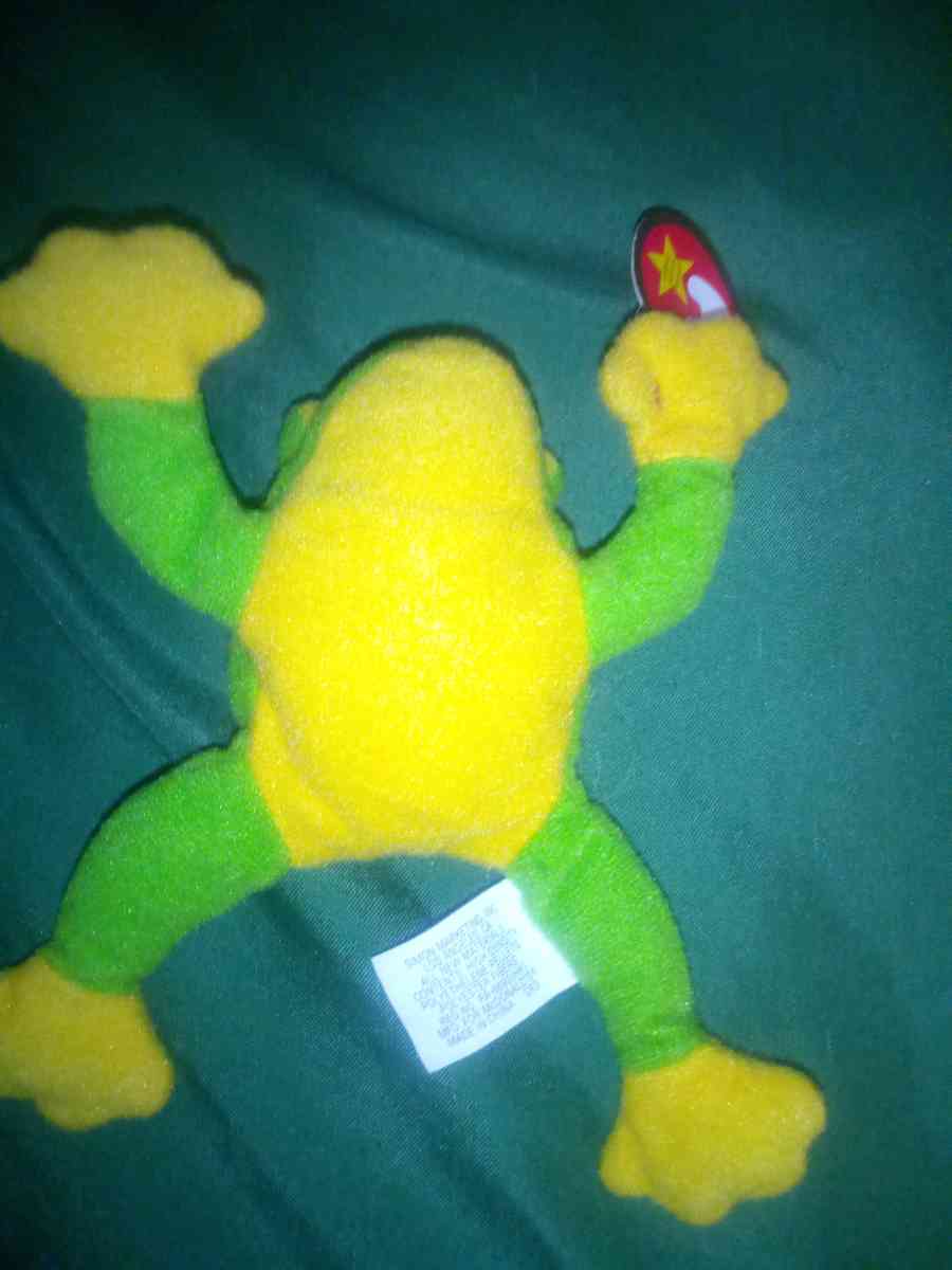 1993 Ty beanie babies smoochy mint selling collection off