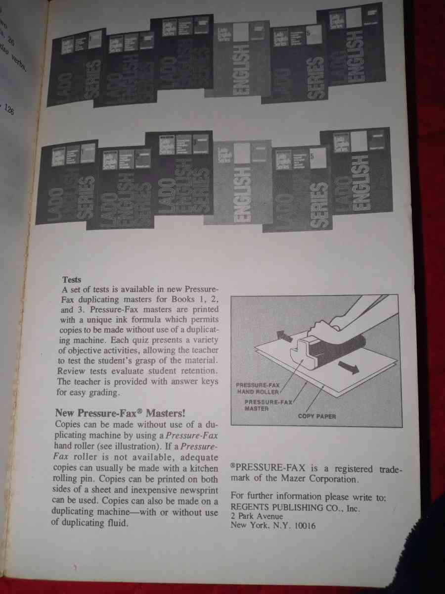 English as a second language book